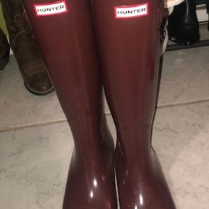 TALL HUNTER BOOTS SZ 6